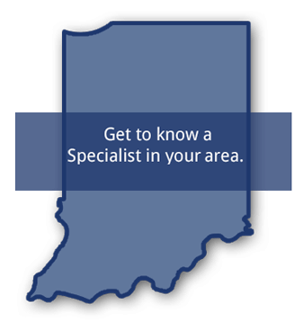 Specialist Outline Map